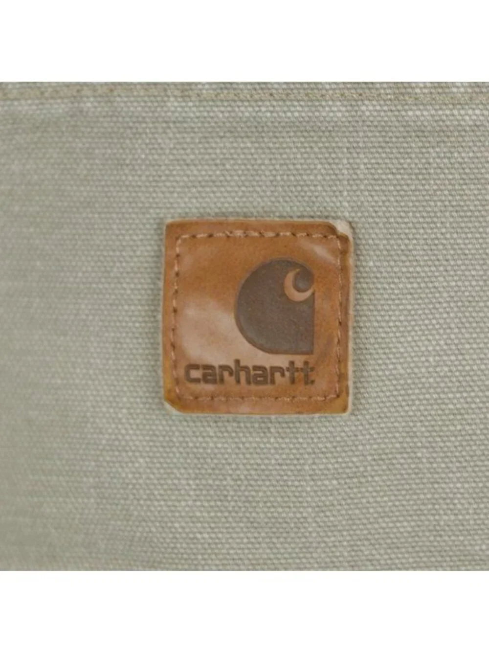 Carhartt Men's Size 40 Tan Cotton Flat Front Canvas Carpenter Work Shorts